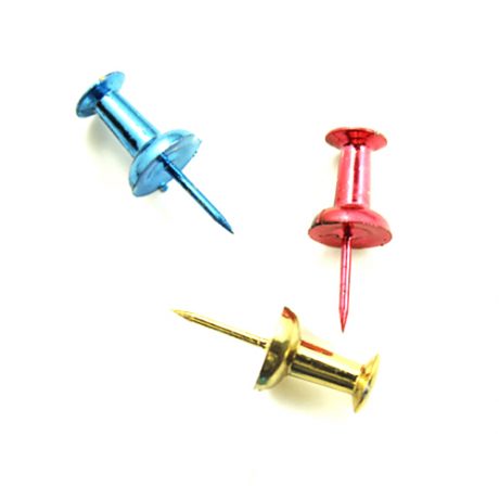 Metallic Assorted Push Pins