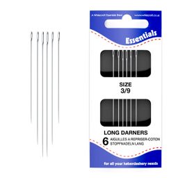 Long Darners 3/9 Hand Sewing Needles