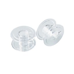 8 Pack Essentials Metal and Plastic Sewing Machine Bobbins 15k and 66k Types