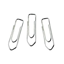 Large No Tear Silver Paperclips - 27mm