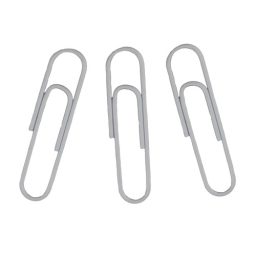 Plain Silver Paperclips