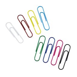 Large Plain Assorted Paperclips - 32mm