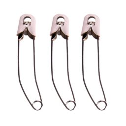 Nappy White Safety Pins - Size 4 - 56mm
