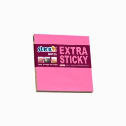 Stickyn Notes - Ex Sticky Neon Asst 76 X 76 - Pk 6