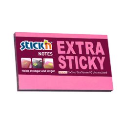 Stickyn Notes - Ex Sticky Neon Asst 76 X 127 - Pk 6
