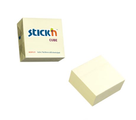 Sticky Notes 76X76 Yellow - 12 Cubes Per Pack