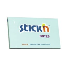 Sticky Notes 76X127 Blue - 12 Pads Per Pack