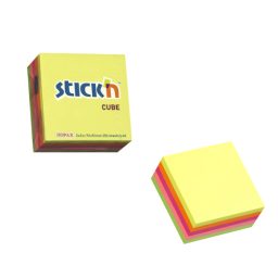 Sticky Notes 50X50 Neon Mix - 48 Cubes Per Pack