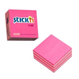Pink Neon Mix Cube - 48 Per Pack