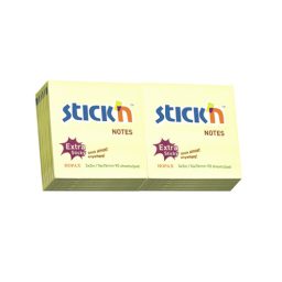 Xtra Sticky Yellow Notes 76X76 - 12 Pads Per Pack
