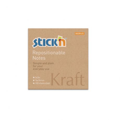 "Kraft" Pad 76Mm X 76Mm - 12 Pads Per Pack