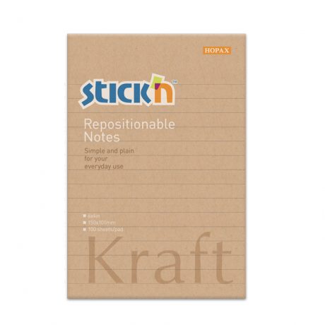 "Kraft" Lined Pad 150Mm X 101Mm - 6 Pads Per Pack