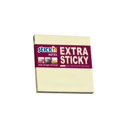 Xtra Sticky Yellow 76X76 - 12 Per Pack