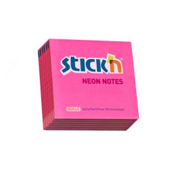 Regular Notes 76 X 76 Neon Magenta - 6 Pads Per Pack