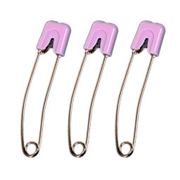 Snaplock Nappy Pink Safety Pins